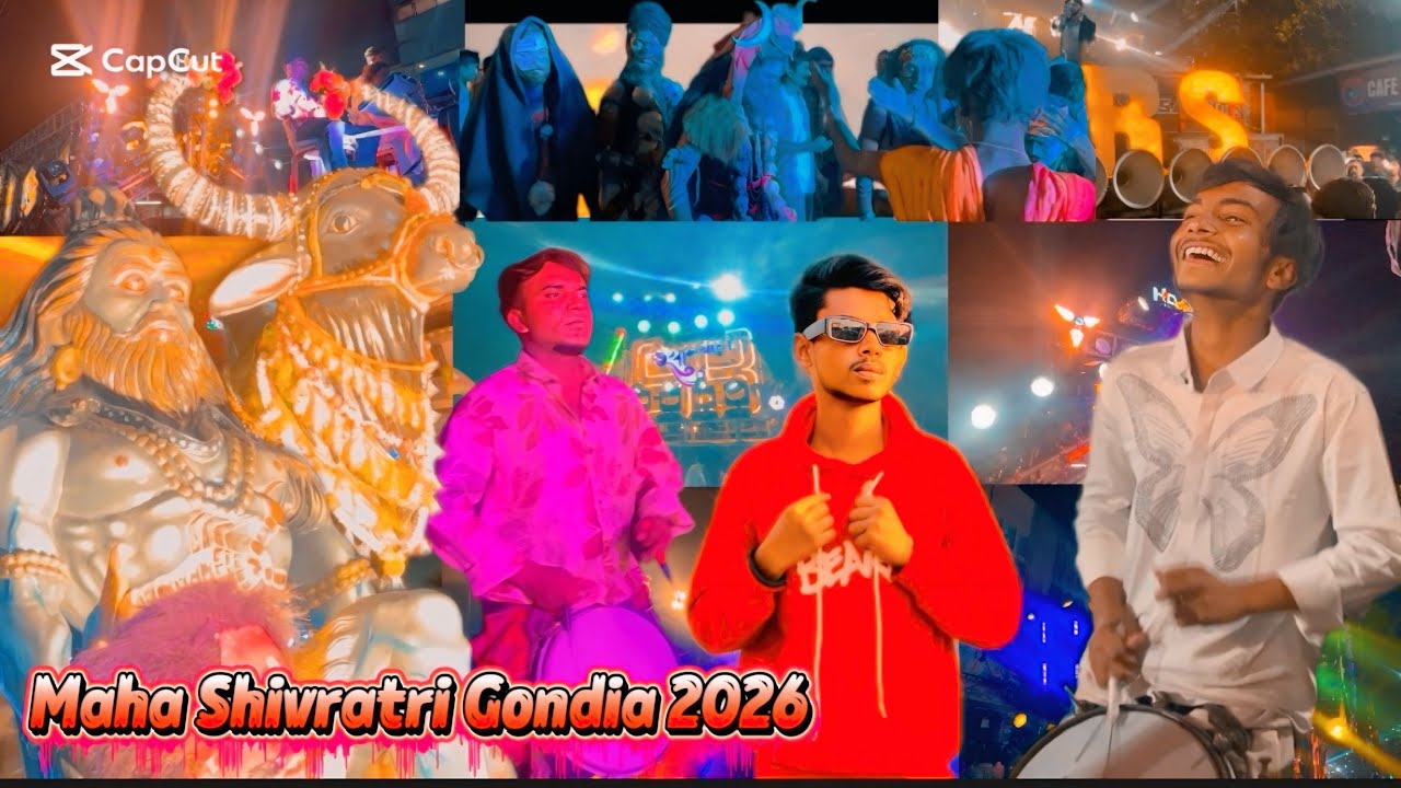 भव्य ￼ शिव बारात गोंदिया #vlog34 maa Bhavani Dhumal TG Dhumal Rs Dhumal Baba Dhumal ##dj ##minivlog 