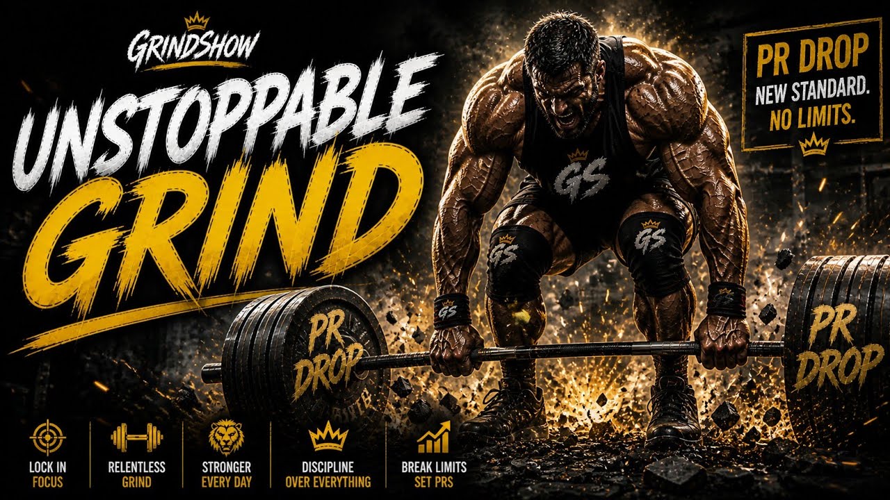 GrindShow - Unstoppable Grind | Epic Gym Motivation Anthem 2025