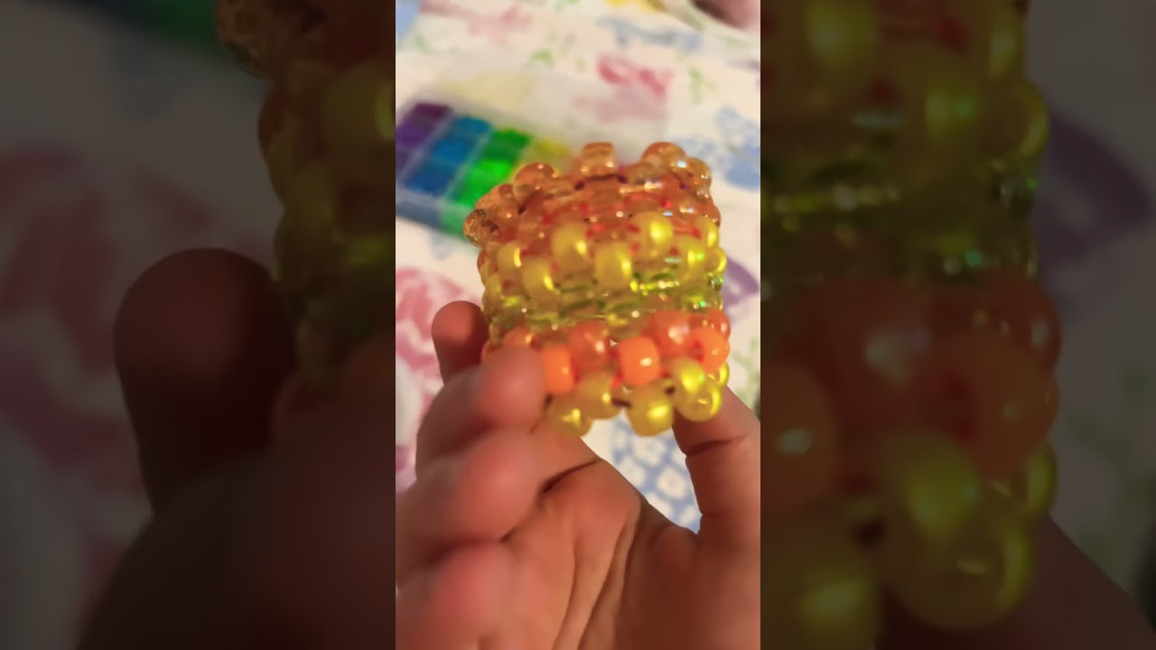 New cuff, orange and yellow ￼