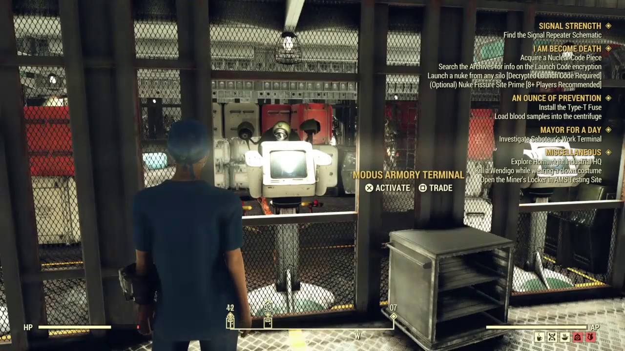 Finally got X-O1 Calibrated Shocks on Fallout 76