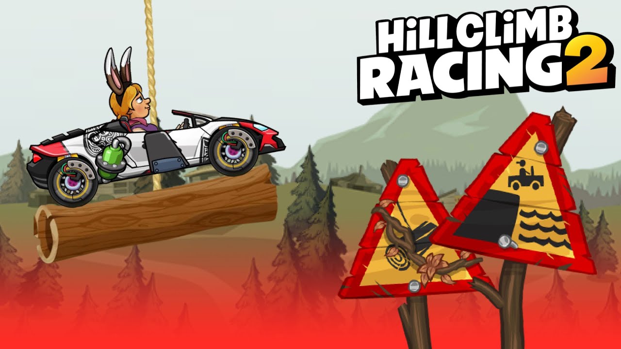 🔥5000m WITH SUPERCAR IN FOREST TRIALS - Hill Climb Racing 2
