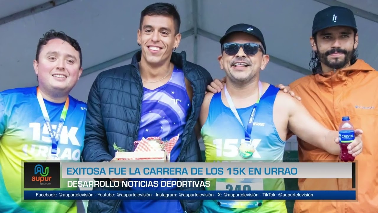 Exitosa fue la carrera de los 15K en Urrao
