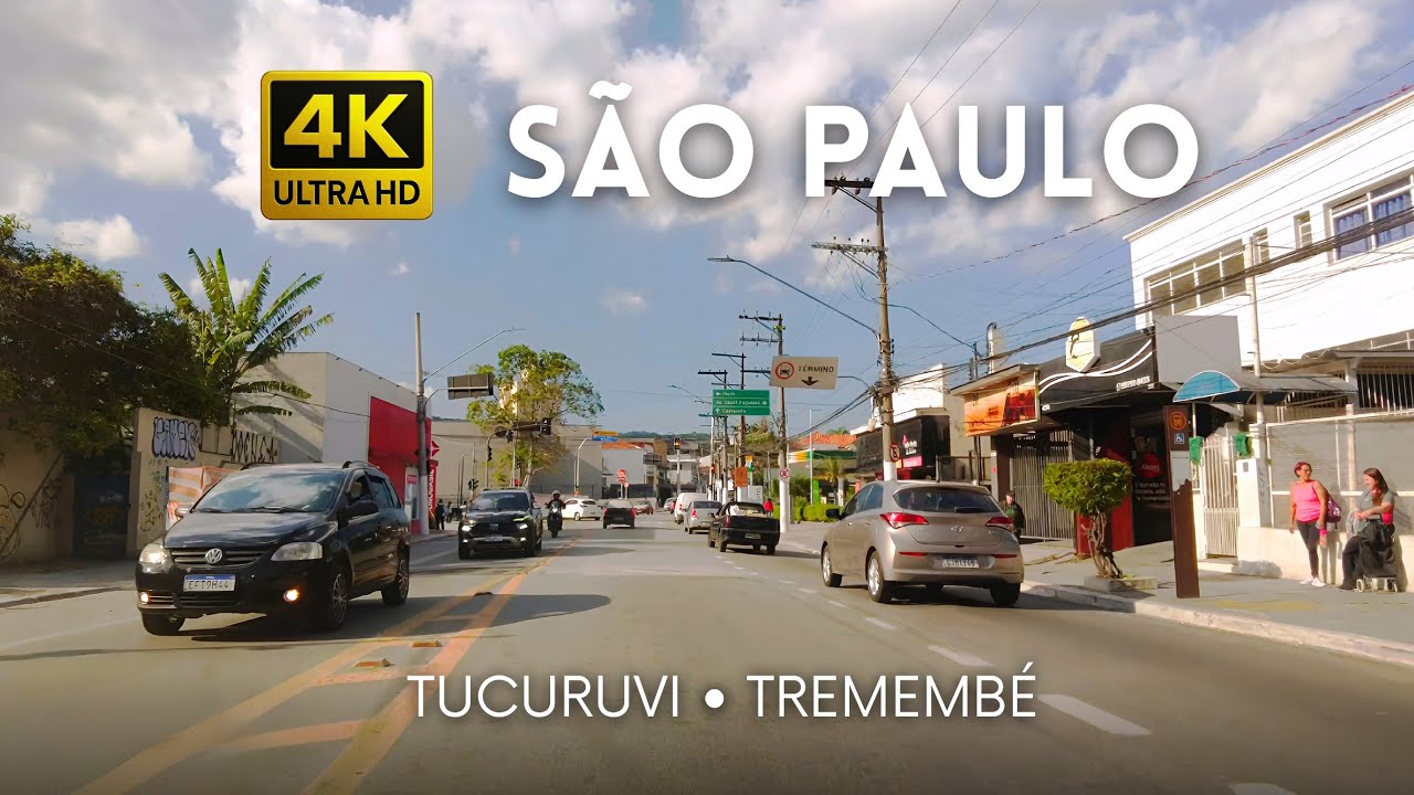 🇧🇷 Tucuruvi at&eacute; o Trememb&eacute; &bull; S&atilde;o Paulo 4K