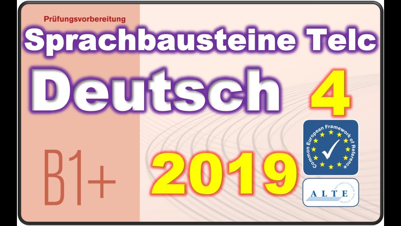 Modelltest (4) B1+Beruf Sprachbausteine Deutsch 17.06.2019