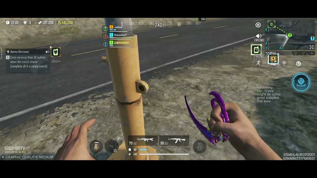 Playing DMZ with bro and going all out and risky!! With @titanaoming2.0