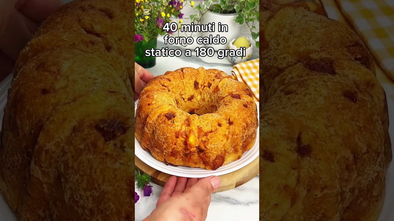 Babà rustico con salame e formaggio il lievitato da gustare a Pasqua e Pasquetta RicettechePassione