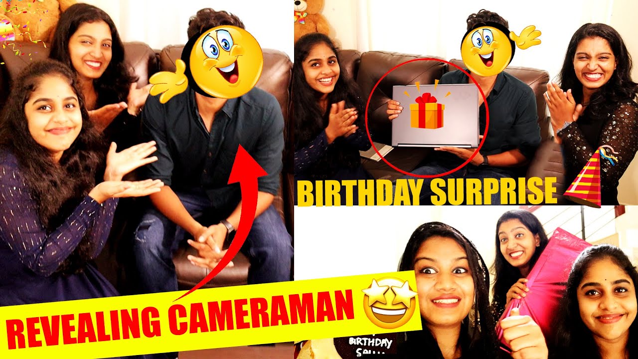 BIRTHDAY SURPRISE കണ്ടു ക്യാമറാമാൻ EMOTIONAL ആയി🥺 | REVEALING CAMERAMAN | PULLOTHI