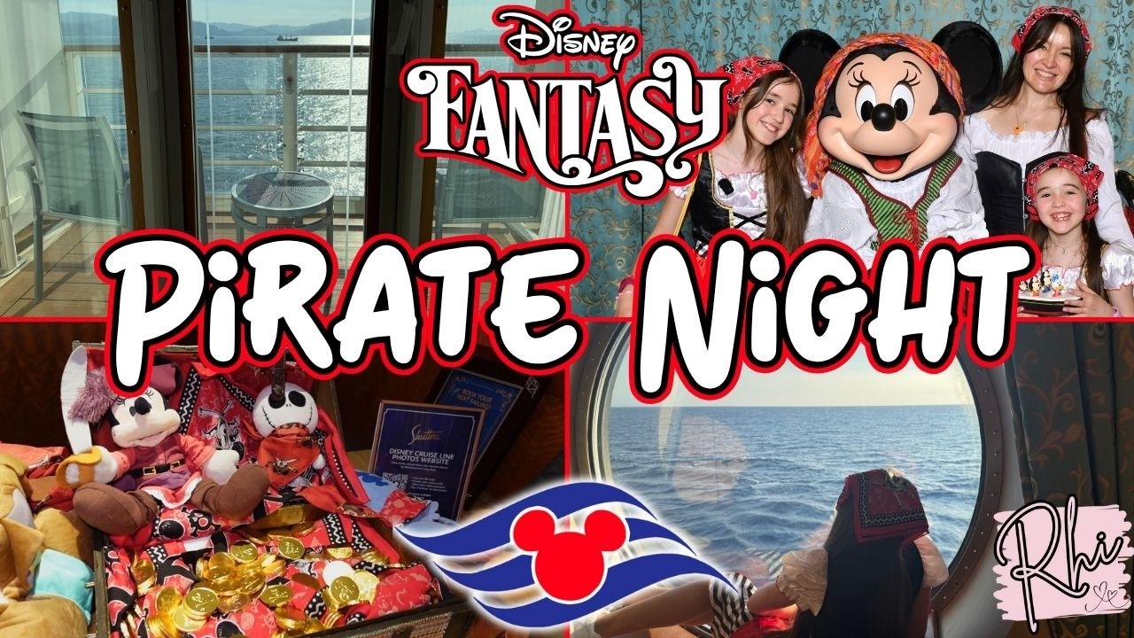 🏴‍☠️ Эпическая пиратская ночь в Disney Fantasy 🚢