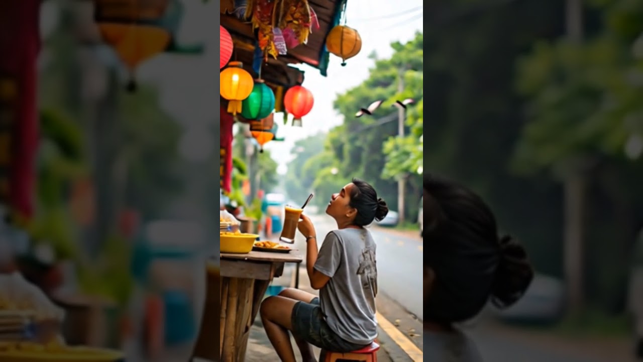 Segarnya panas panas minum dingin 