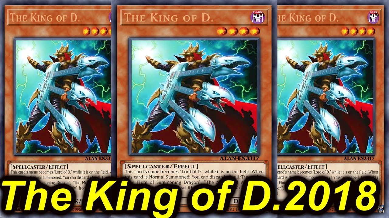【YGOPRO】THE KING OF D. DECK 2018
