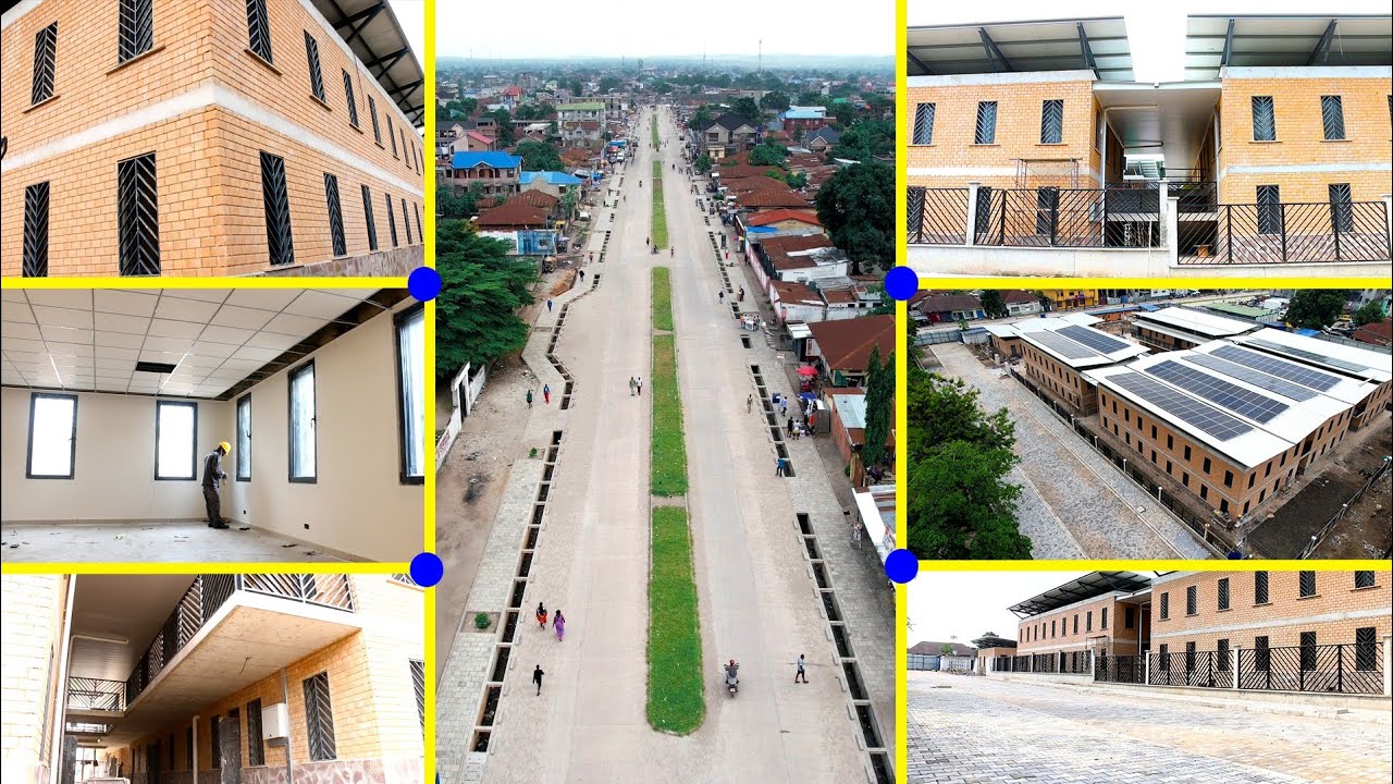 URGENT : Unique en RDC, voici la maison communale de Ndjili dans sa dernière phase. Exemple à suivre
