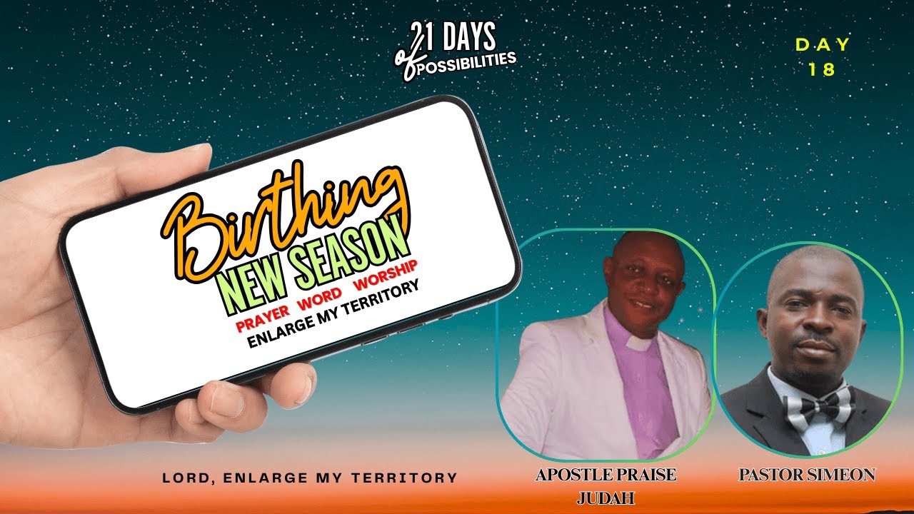 Birthing New Season II 21 Days of Possibilities  II Mount Pressure for Your Elevation II  Day 18