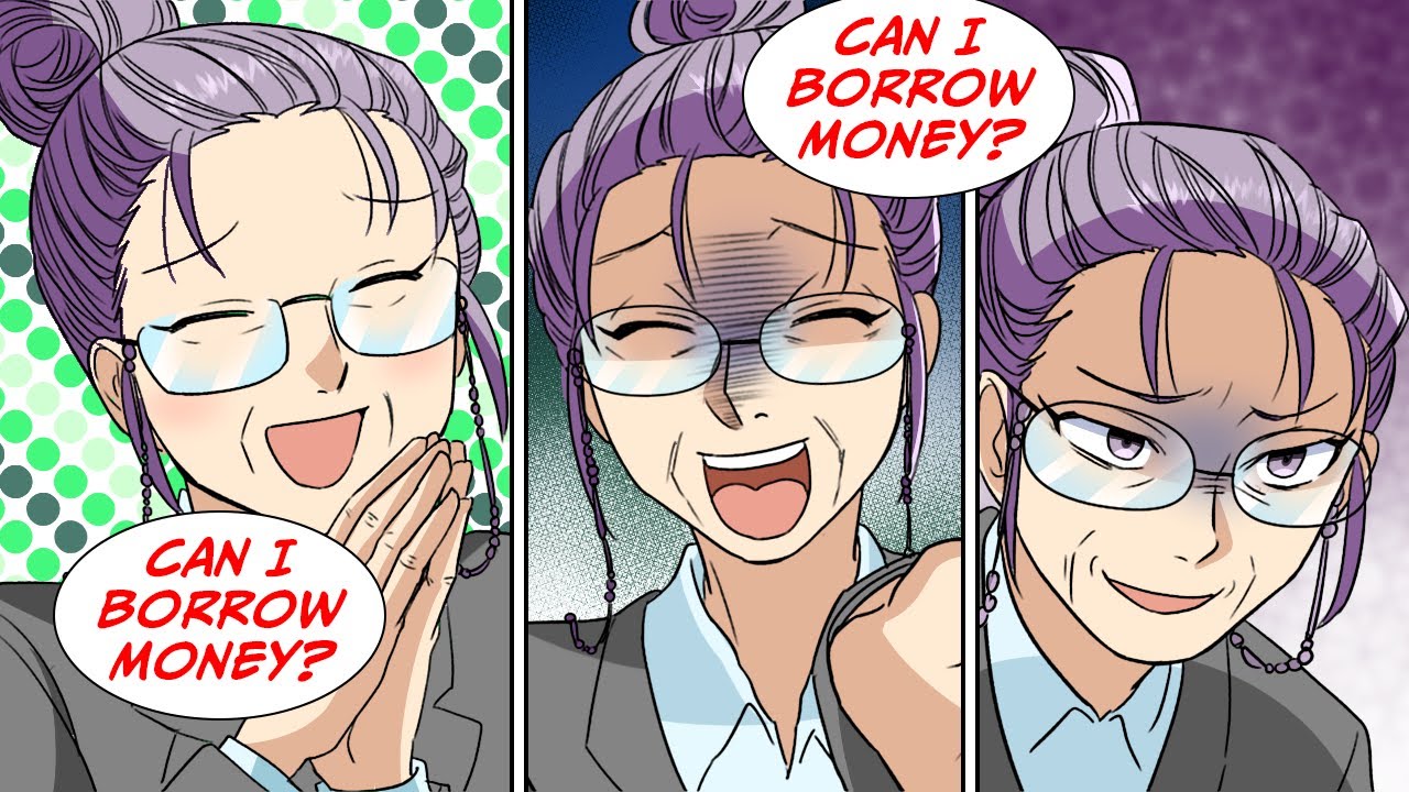 The new lady at work suddenly asked me to lend her some money. The next day... [Manga dub]