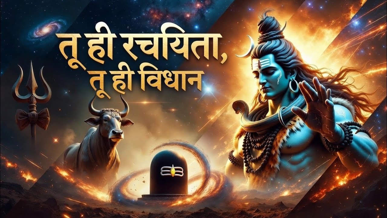 तू ही रचयिता, तू ही विधान | Shiv Tandav Epic Visuals | Har Har Mahadev