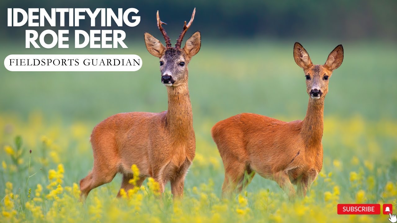 HOW TO IDENTIFY ROE DEER DOES (FEMALE)