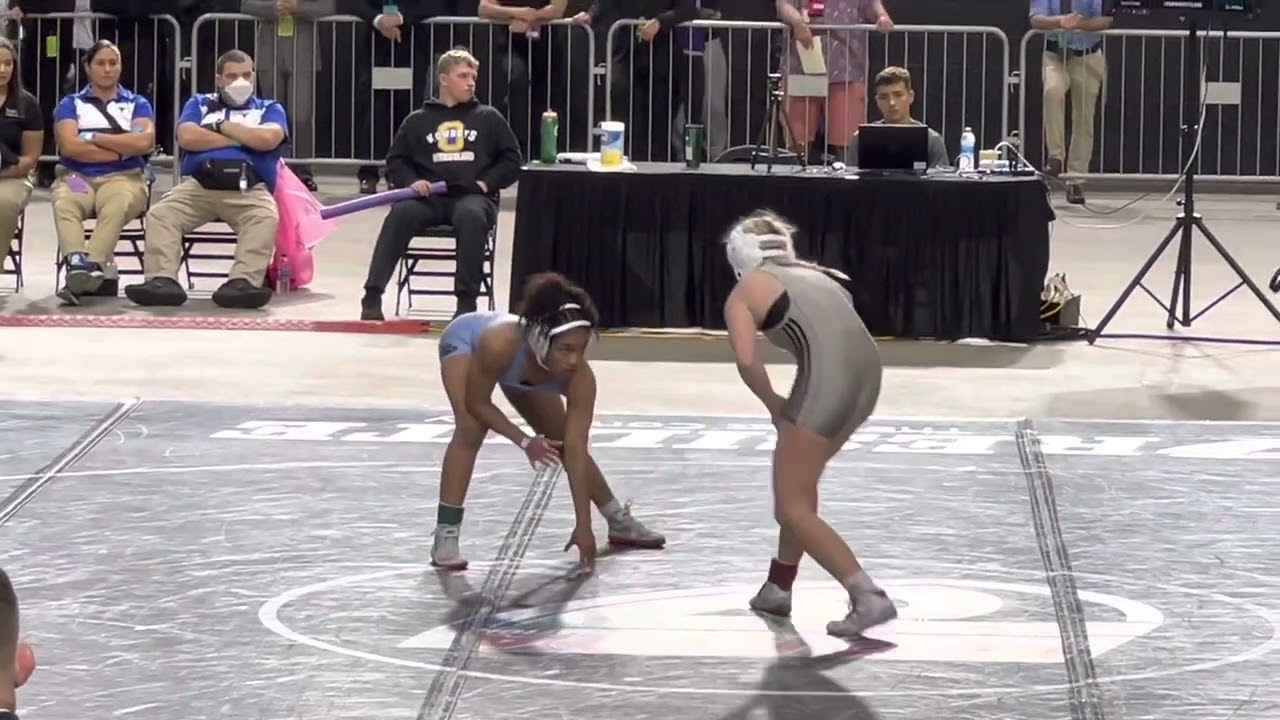 2022 FHSAA Girls States Final 122lbs (Brielle Bibla/Juliana Diaz)
