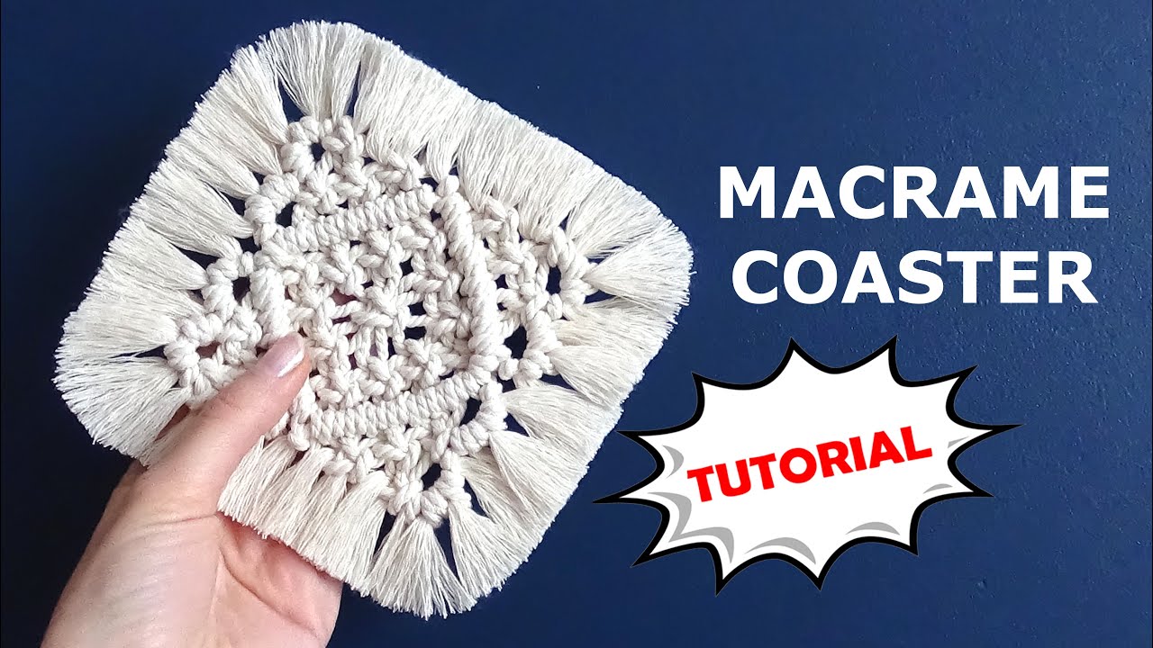 Макраме салфетка