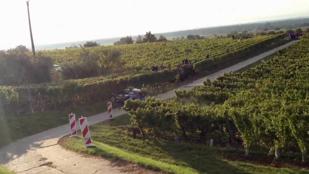 Crash de Solberg au WRC Rallye de France Alsace 2012 &agrave; Epfig
