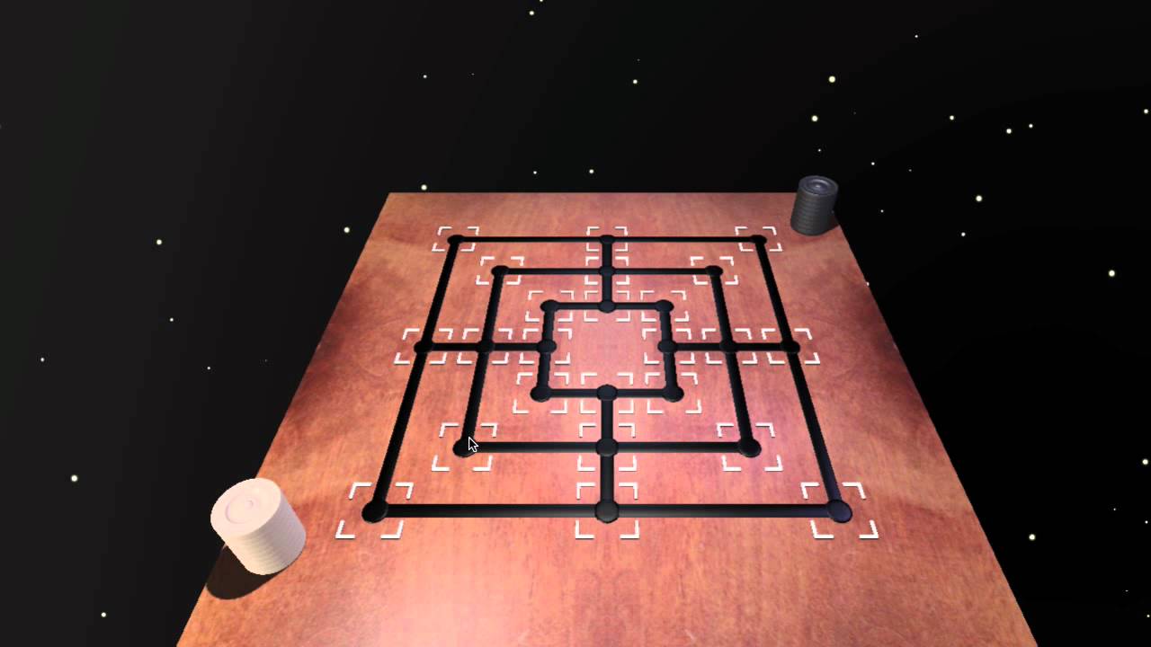 X Men's Morris - the rules