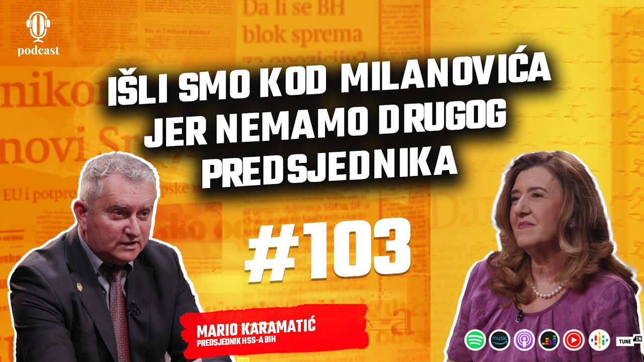 Mario Karamatić: Kad Dodik kaže da Hrvatima treba treći entitet, oni mu sve oproste - Direktno