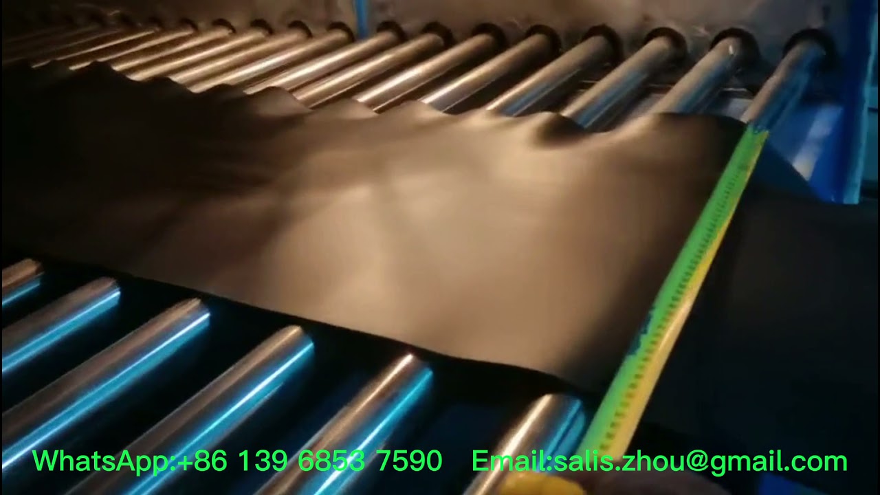 ELASTOMERIC INSULATION SHEETS extrusion machine--salis.zhou@gmail.com---whatsapp:0086-13968537590
