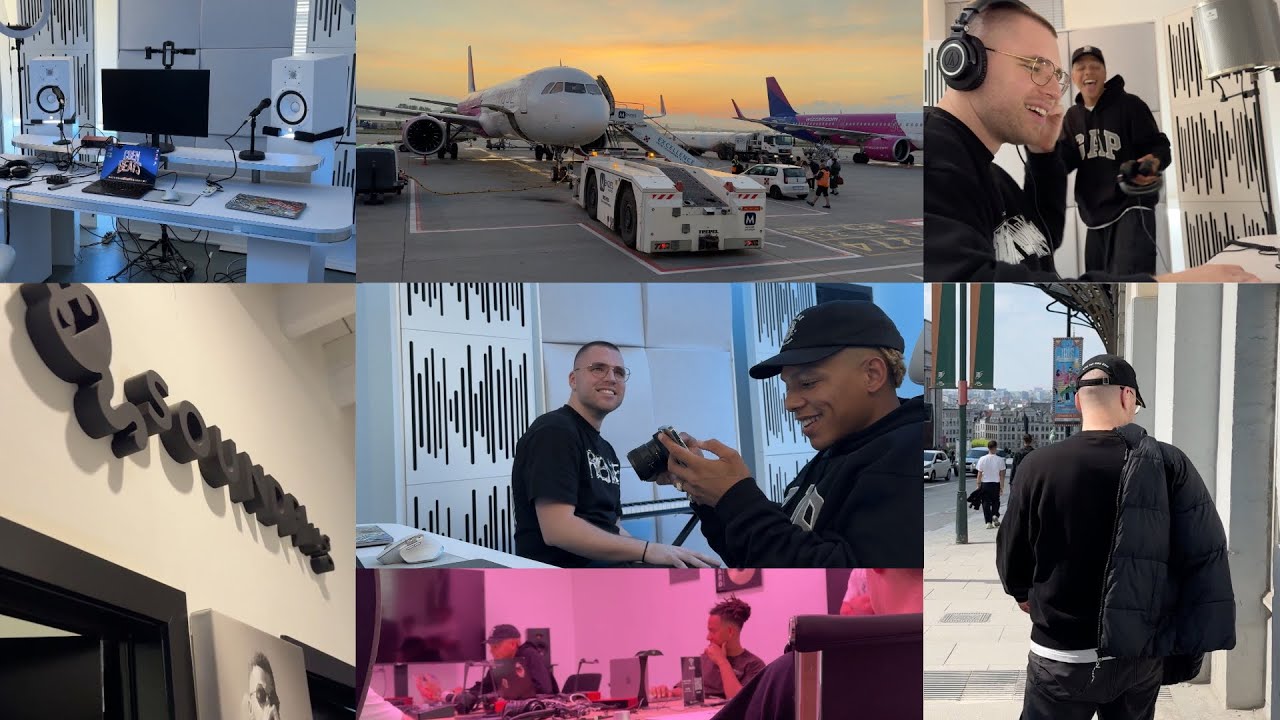 CHUKI BEATSN&Eacute;L ST&Uacute;DI&Oacute;ZTAM BELGIUMBAN - SECRET AUDIO COMMUNITY LINK UP (VLOG)