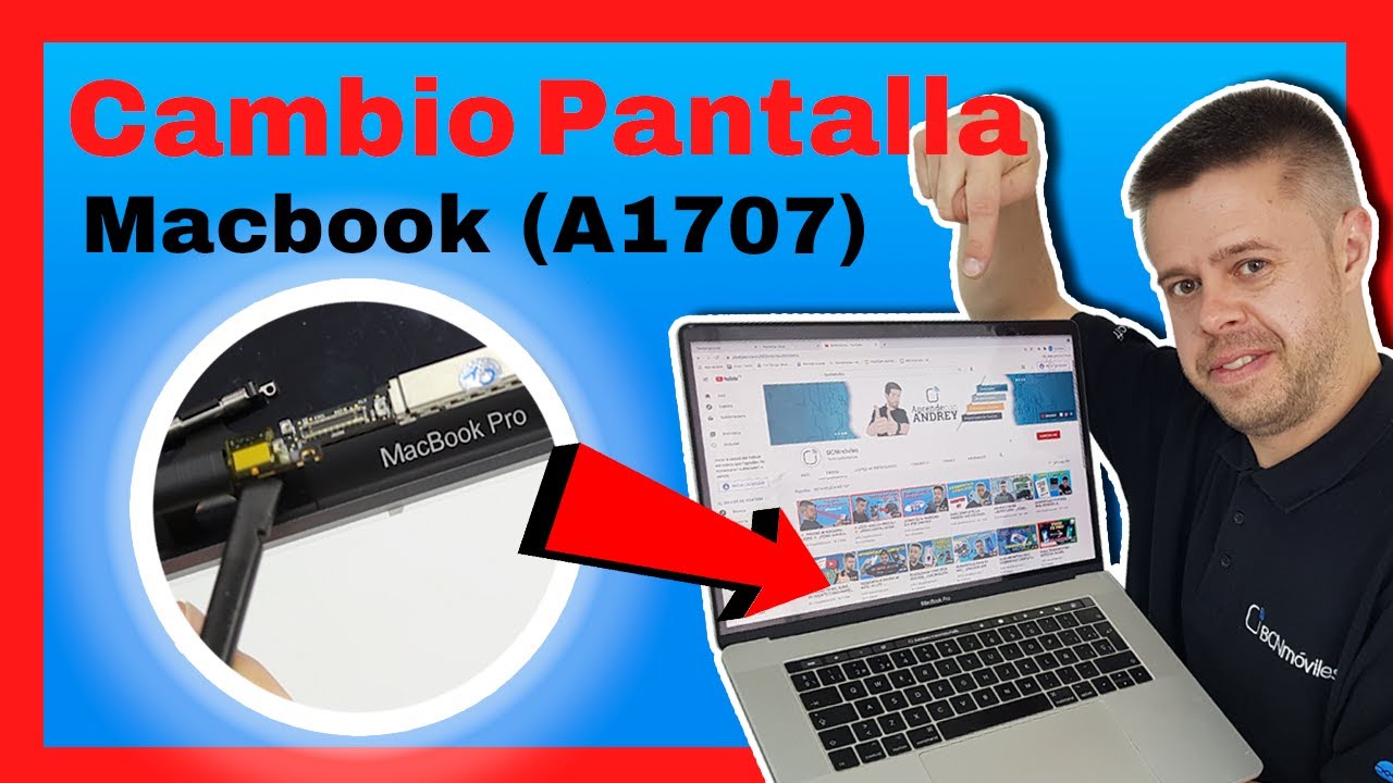 🔥 SOLUCIÓN FLEXGATE Y CAMBIO DE PANTALLA 🔥 MACBOOK PRO 15 PULGADAS (A1707)