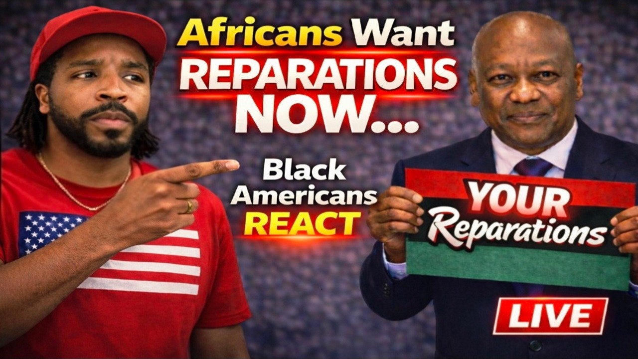 Africans Want Reparations Now&hellip; Black Americans REACT 👀 (LIVE)