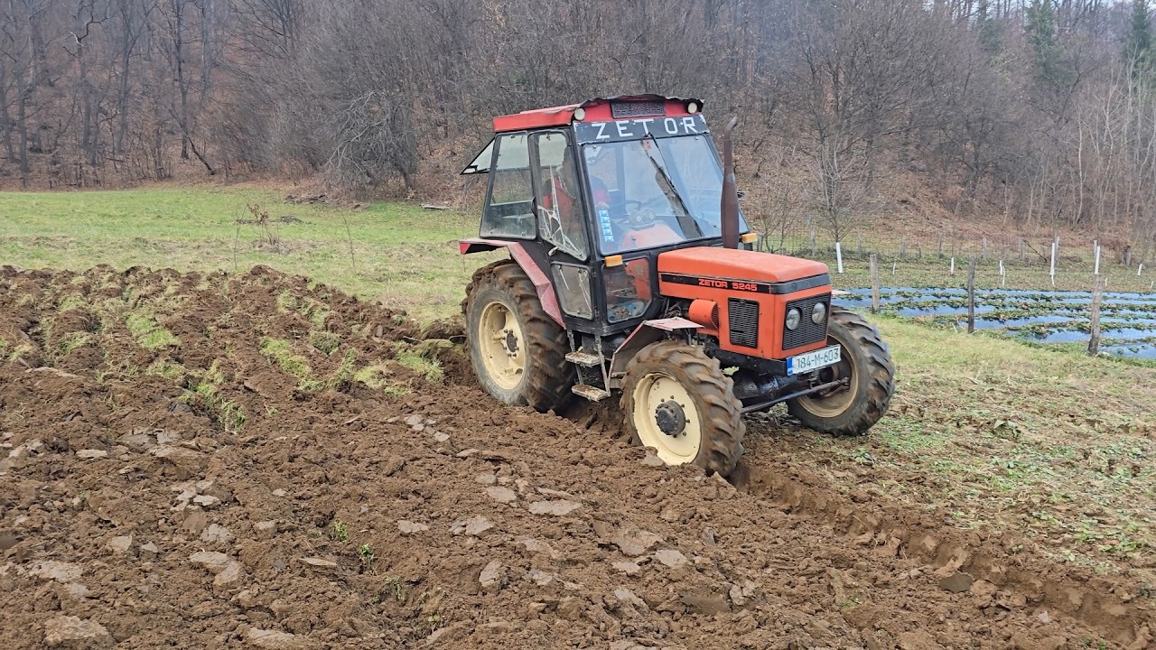 Zetor 5245 - Prvo oranje 2025. | OLT Posavac 2.30