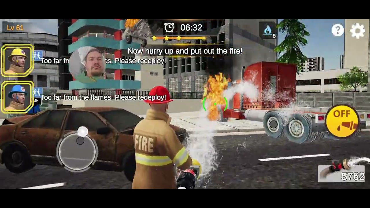 I'm Fireman:I'm fireman fire rescue Gameplay 2025 subscribe and comment and hit them like buttons
