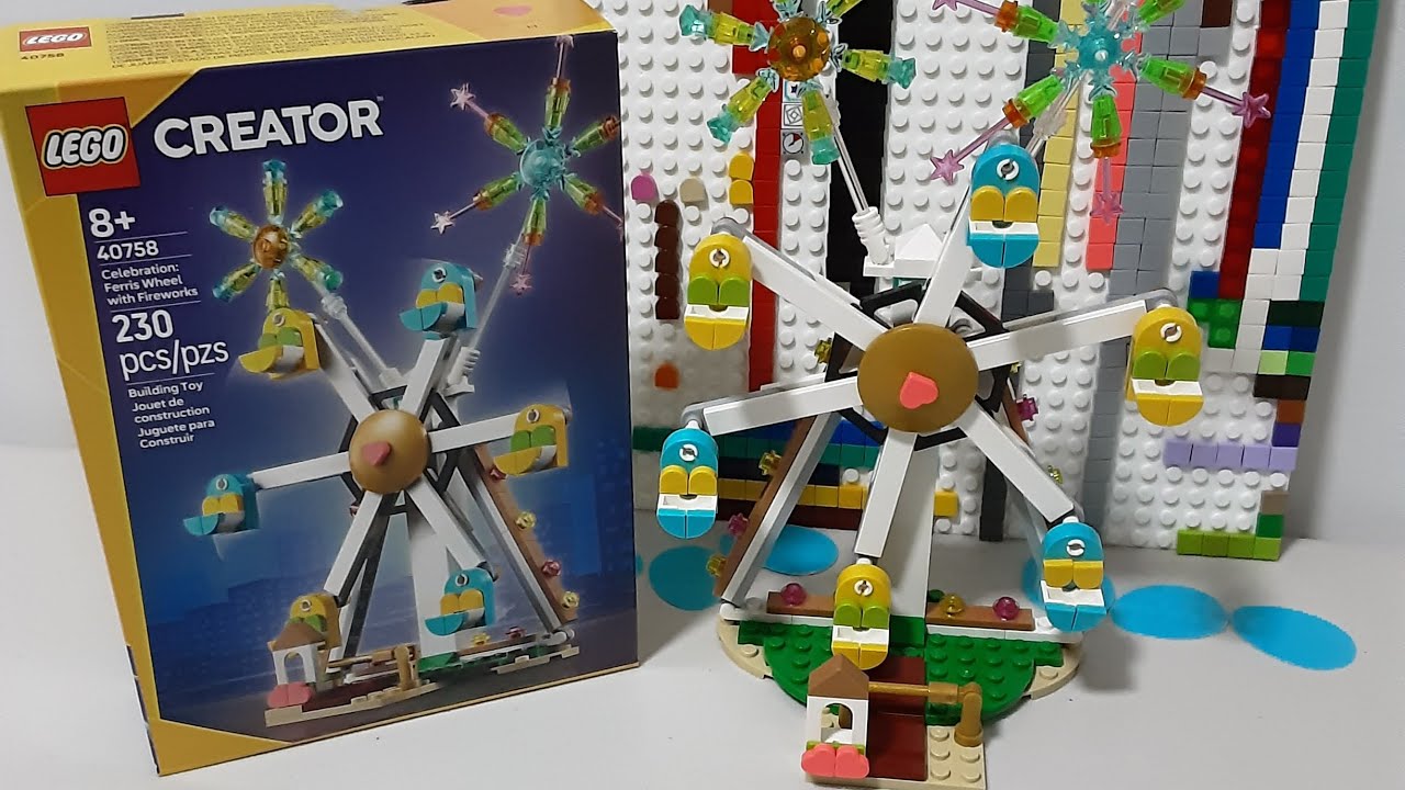 #lego CREATOR  Celebration Ferris Wheel with Fireworks.  40758 