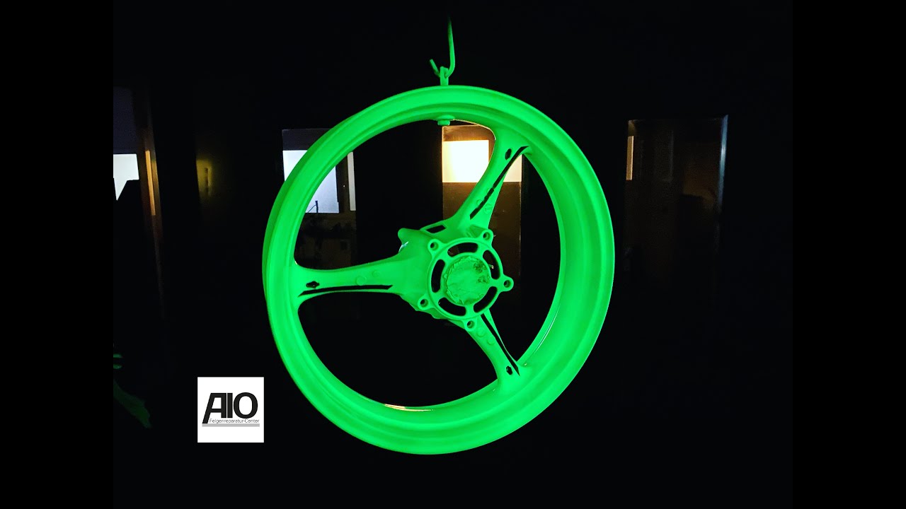 FLUO1 Leuchtfarbe Leuchtlack Tuning Promotion Werbung NEON Farbe Fluoreszenz AIO