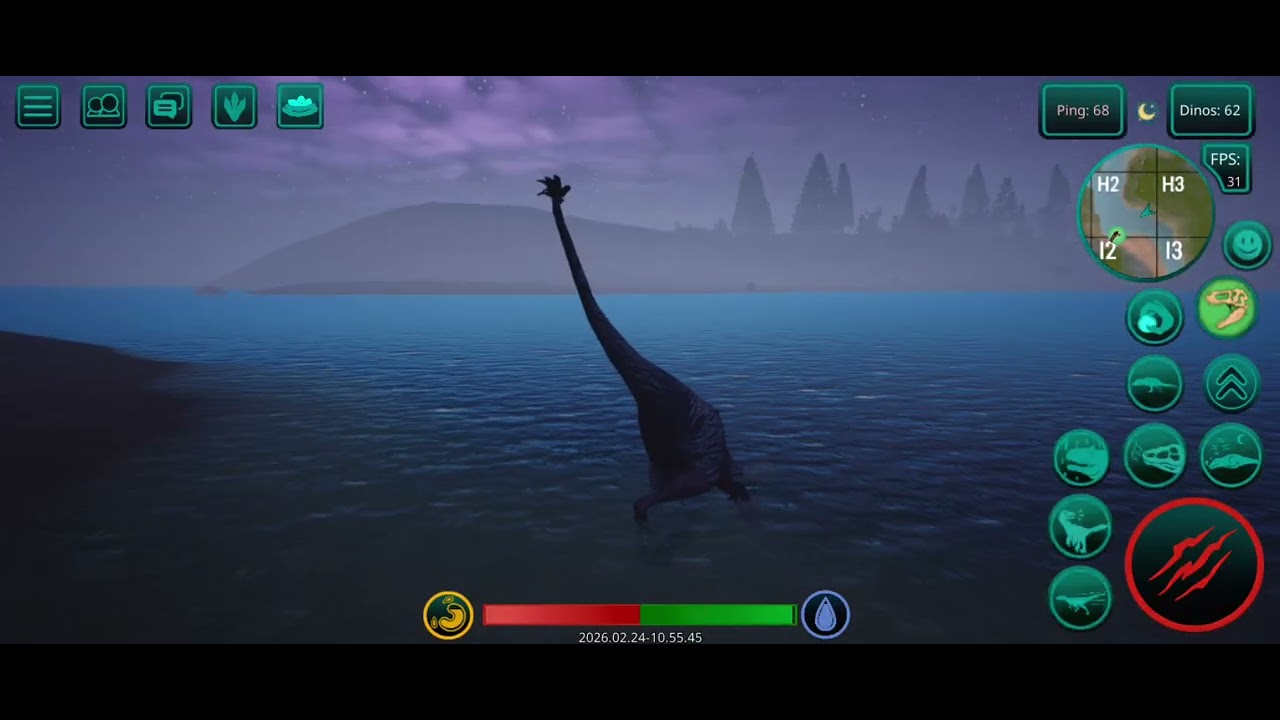 0% a 100% com dinossauros herbívoro