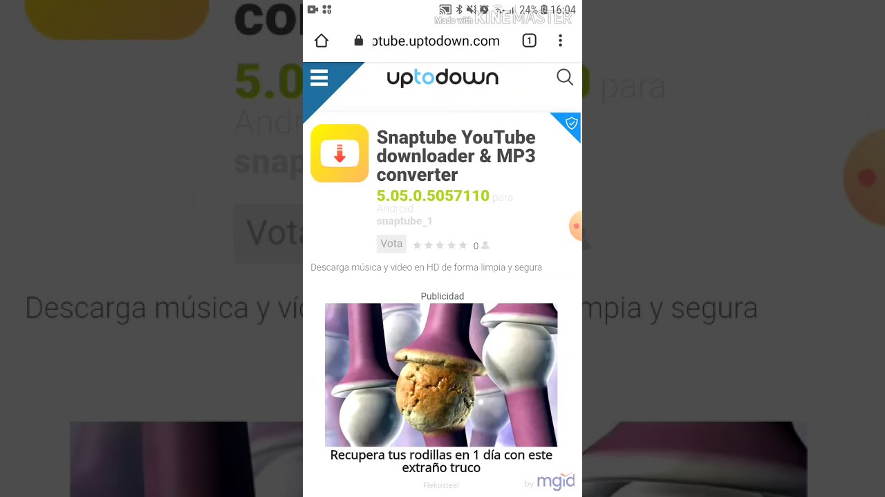 Snaptube DESCARGAR E INSTALAR PARA TU ANDROID  gratis