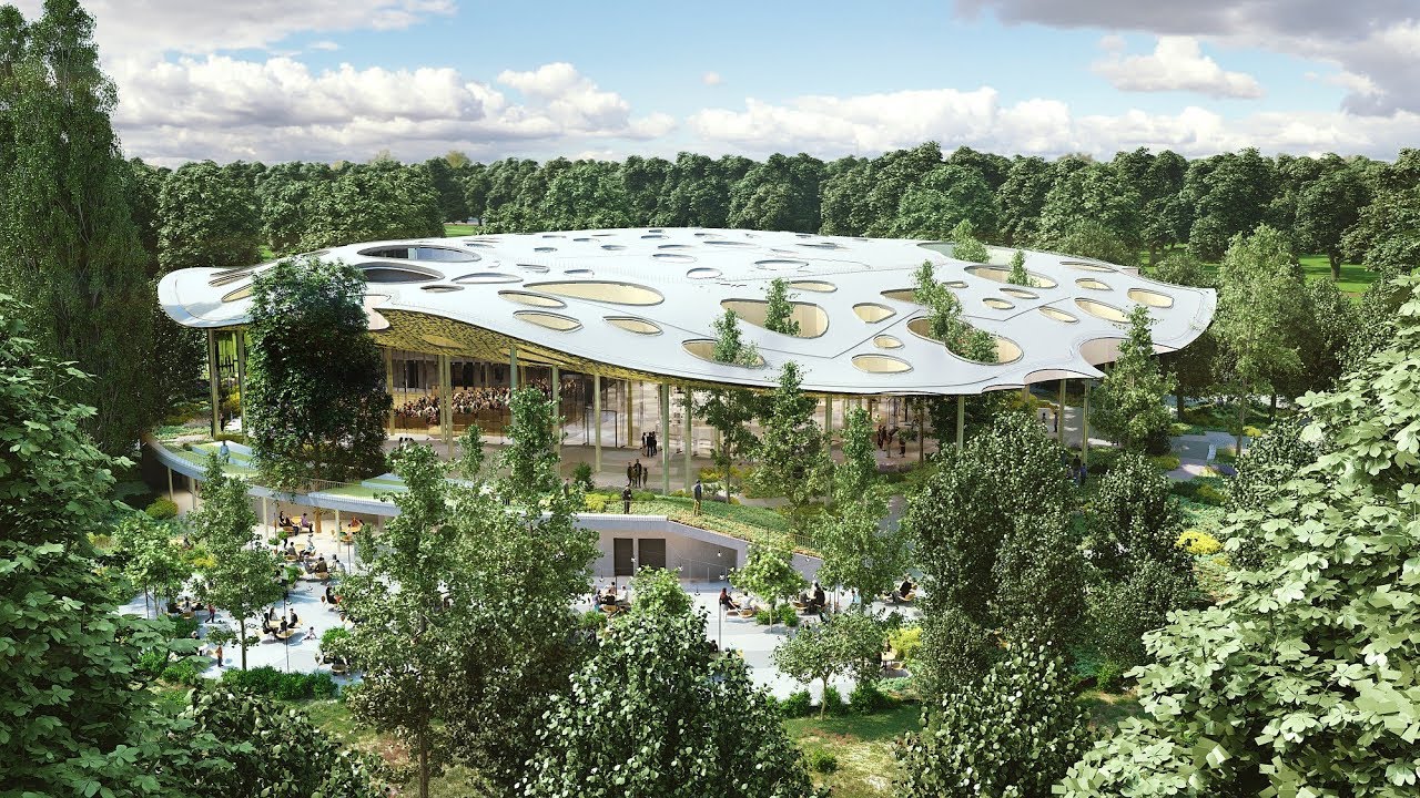 Liget Budapest Project - Sou Fujimoto designed House of Hungarian Music