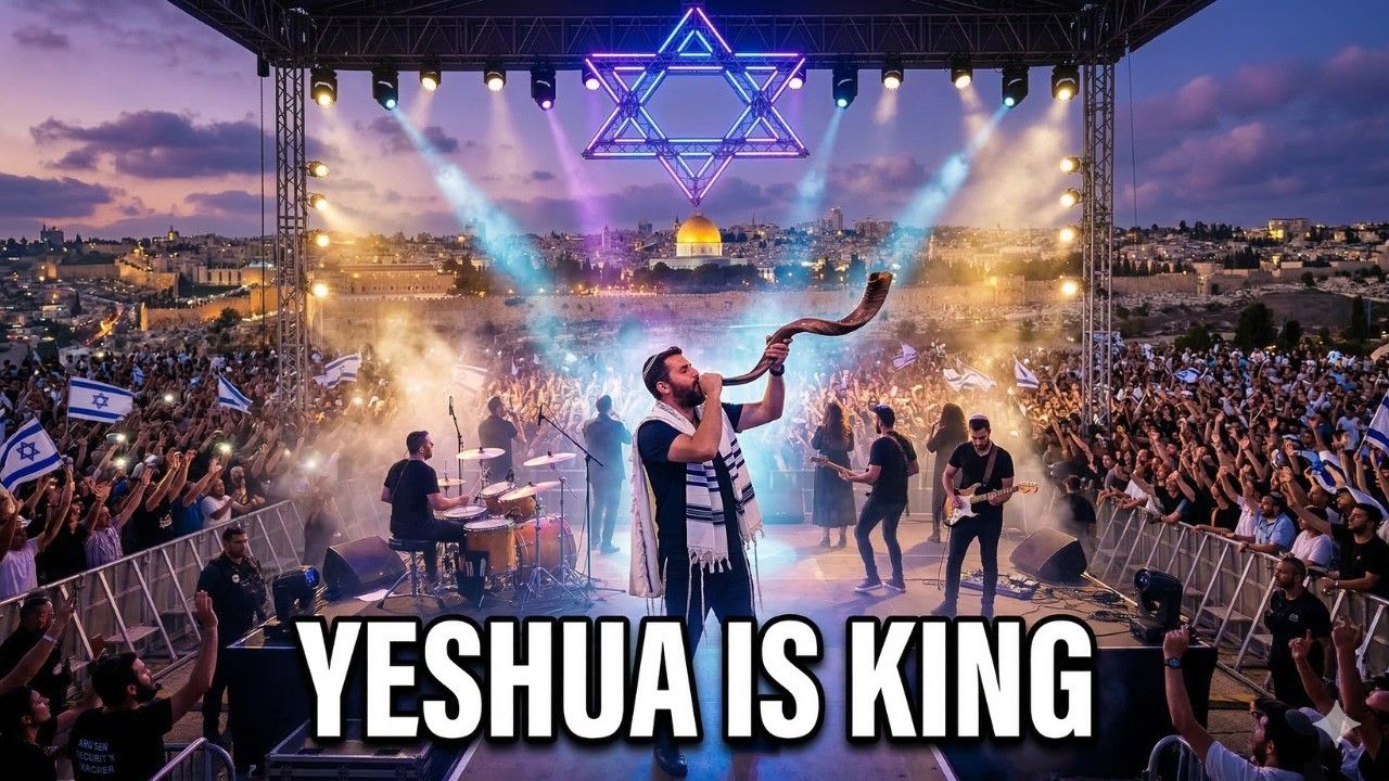 YESHUA IS KING and his PEOPLE SING | Powerful Hebrew Worship To Shatter Every Dark Stronghold