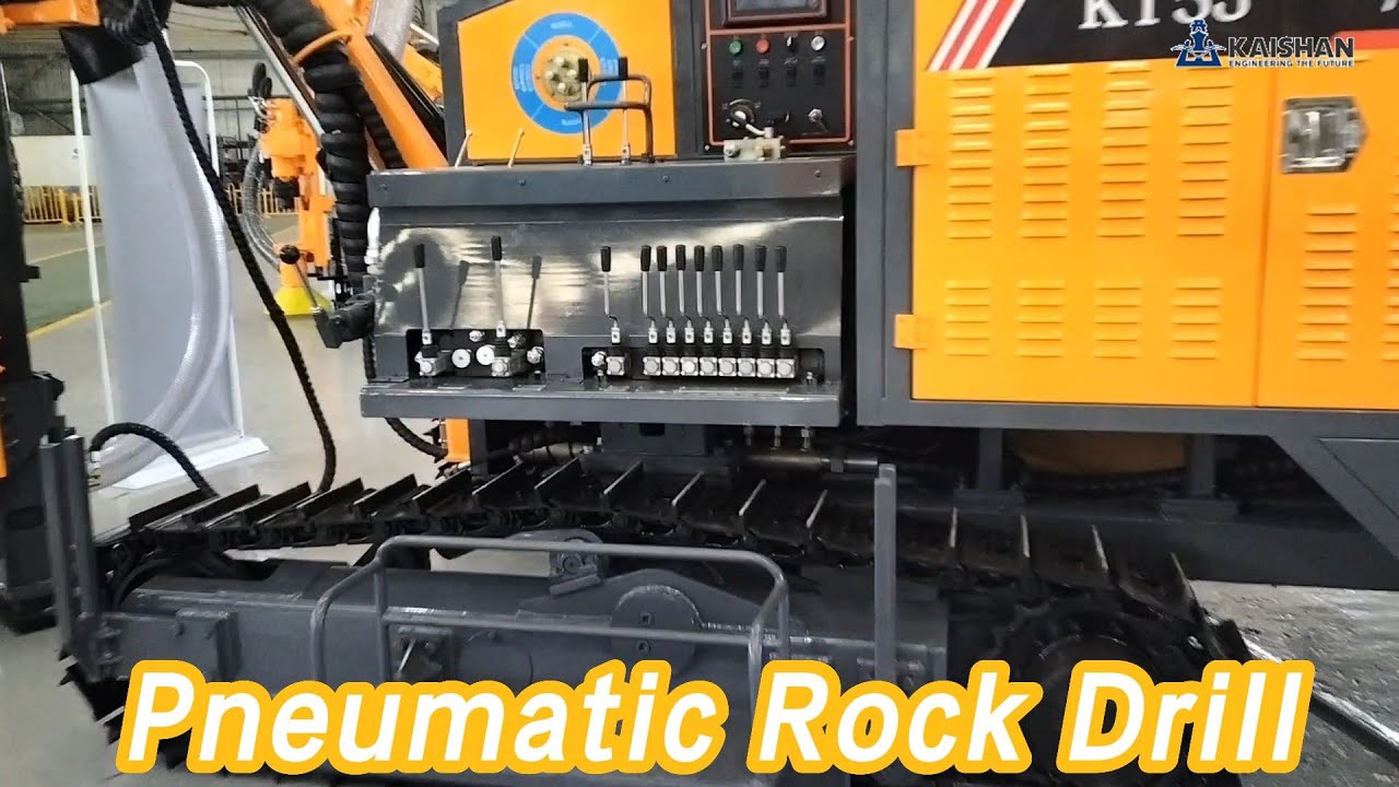 Integrated Down The Hole Drill Rig DTH Mining High Efficiency For Open Use