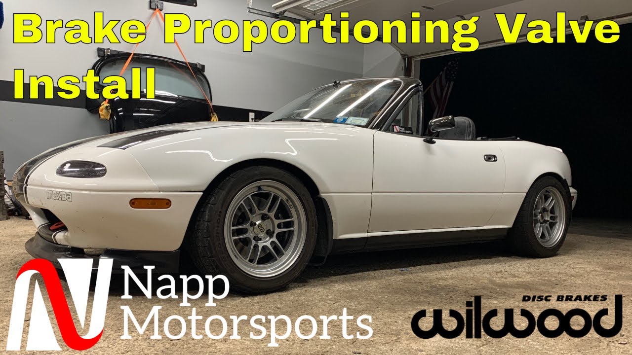 Brake Proportioning Valve Install - Miata Install and Adjustment (Wilwood)