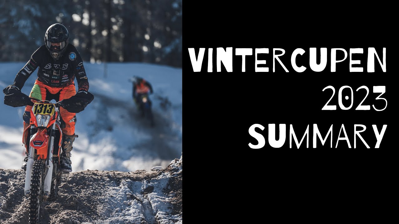 Vintercupen Tibro 2023 & Summary VÖS - Winter Enduro