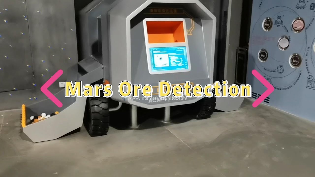 Mars Ore Detector | Explore Space Geology via NFC Identification & Analysis