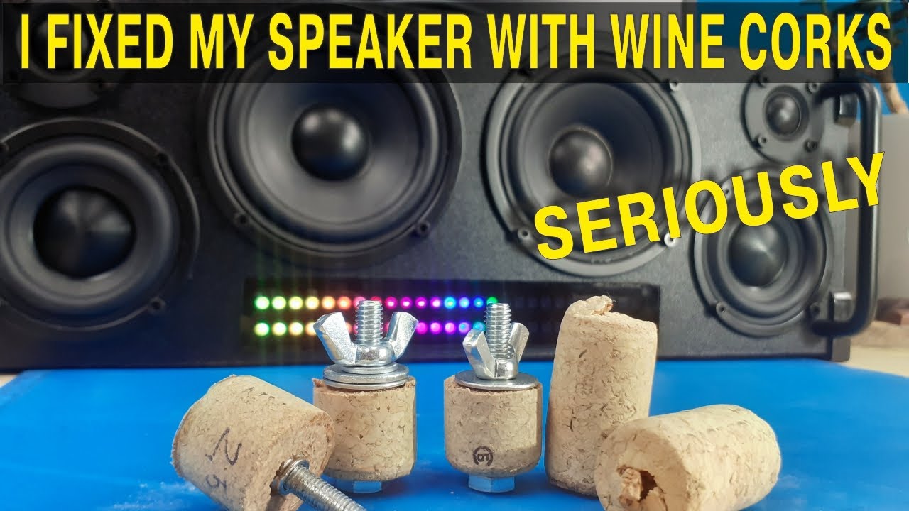 I Fixed My Speaker with Wine Corks — Seriously | DIY Bass Upgrade with Passive Radiators