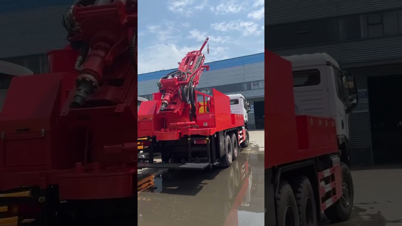 Heavy-Duty Water Well Drilling Rig Truck for Rural & Off-Grid Projects 