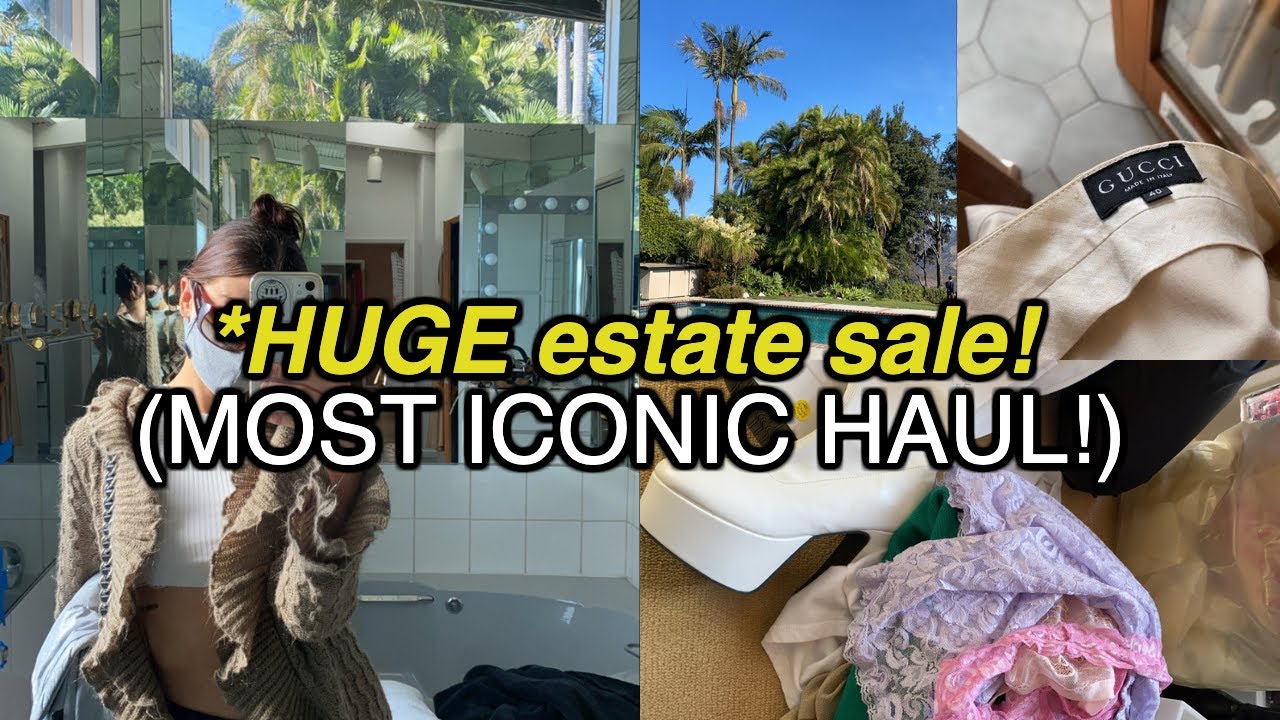 ГРАНДИОЗНАЯ РАСПРОДАЖА LA ESTATE!!! (на ГОЛЛИВУДСКИХ ХОЛМАХ) + МОЯ ЛУЧШАЯ примерка и СОВЕТЫ!