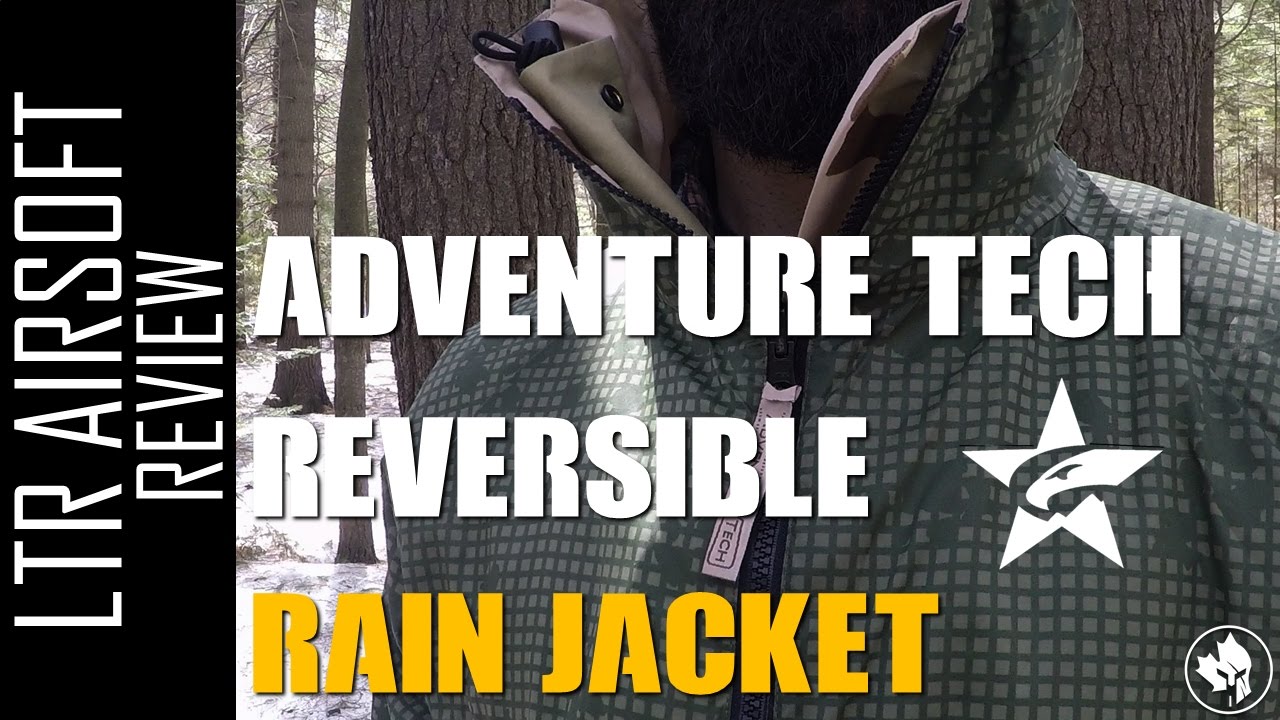 Adventure tech reversible rain jacket desert/desert night - La Table Ronde Airsoft review
