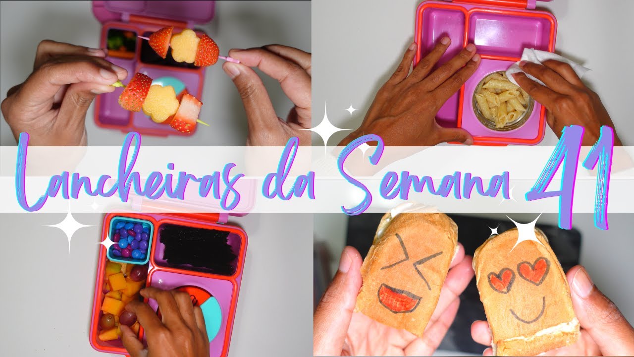 Montando a lancheira escolar #41 | Ideias de lanches e café da manhã | Lancheira da Emma