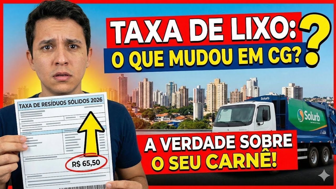 ​A Taxa de Lixo subiu? Entenda o que mudou em Campo Grande e saiba seus direitos!