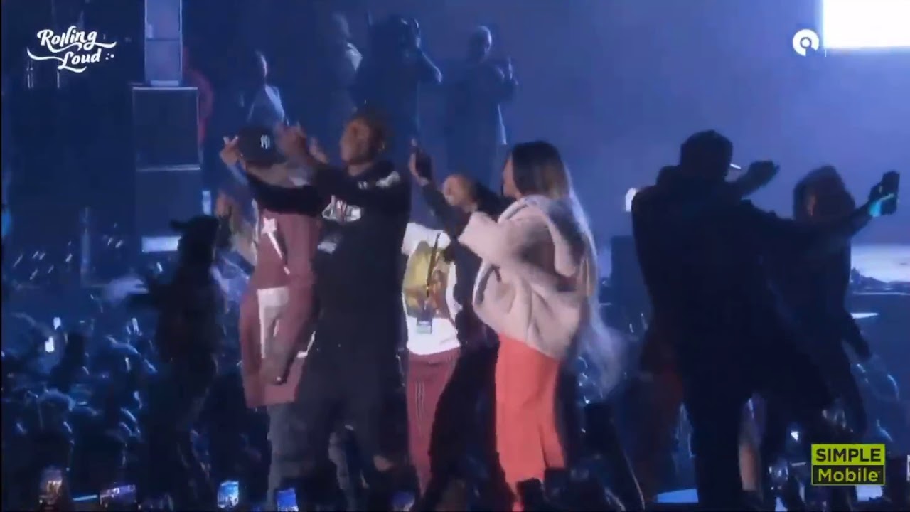 Juice Wrld Brings Out Fivio Foreign @ Rolling Loud NYC (Big Drip) LIVE