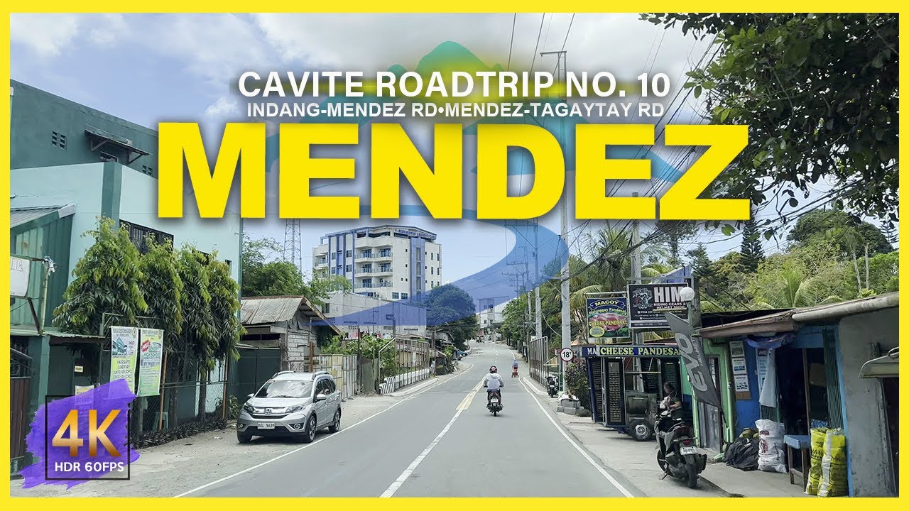 MENDEZ Cavite Road Trip No. 10 | An Upland Town Rich in Agriculture | 4K Driving Tour