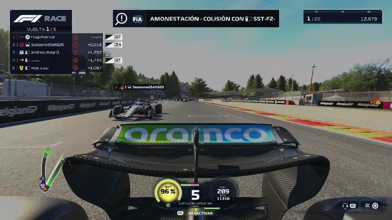 Jugando f1 25!!!