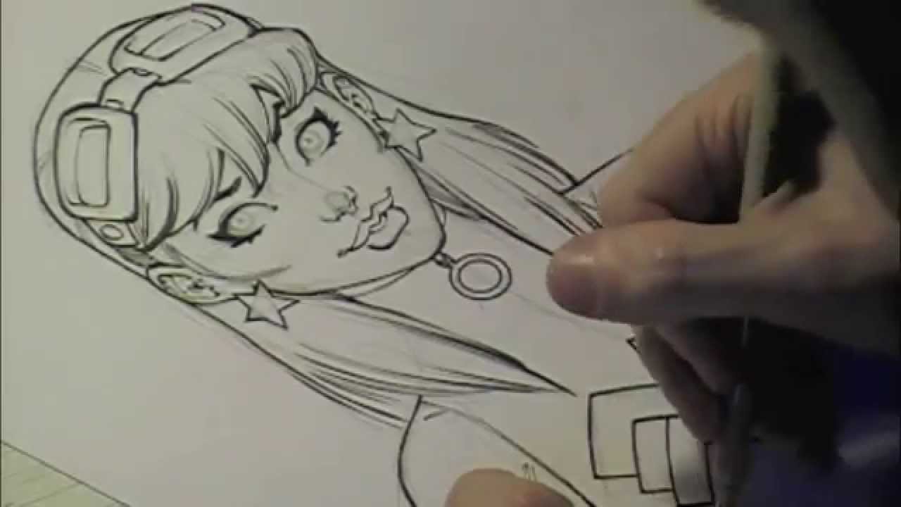 Todd Nauck Draws Wonder Girl. Part 2 of 3